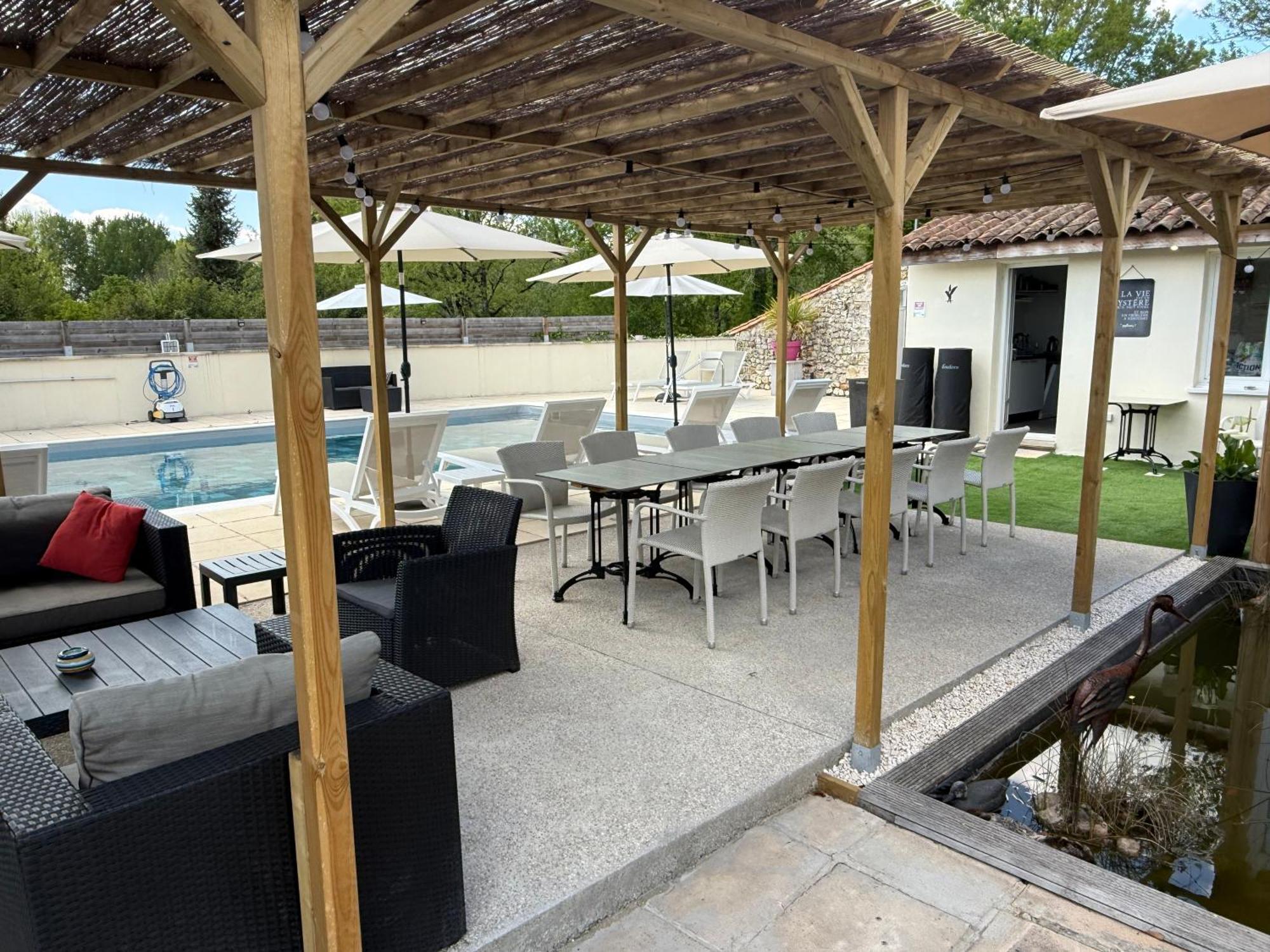 Chambre D'Hotes Naturiste Le Jardin Des Hirondelles Blanzaguet-Saint-Cybard Экстерьер фото