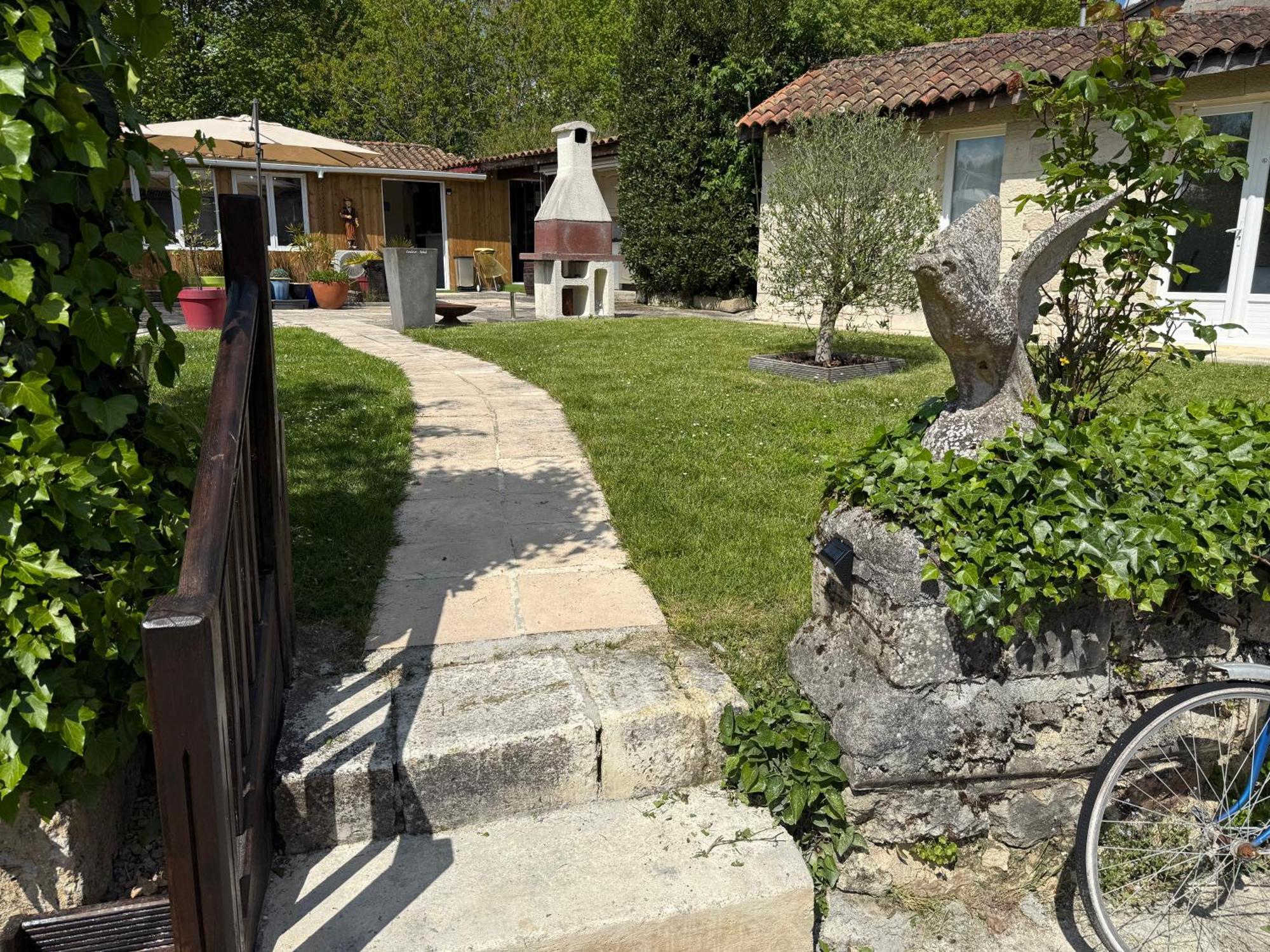 Chambre D'Hotes Naturiste Le Jardin Des Hirondelles Blanzaguet-Saint-Cybard Экстерьер фото